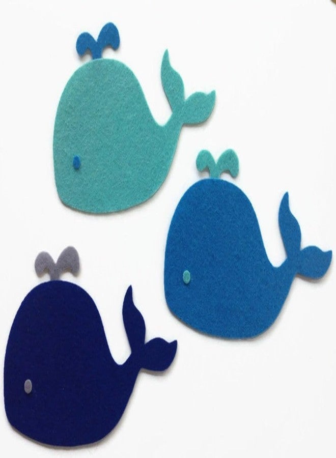 Curious Button Fish Felt Creative Play Children Story Quiet Play Game Felt Fish for DIY Craft - Image 4